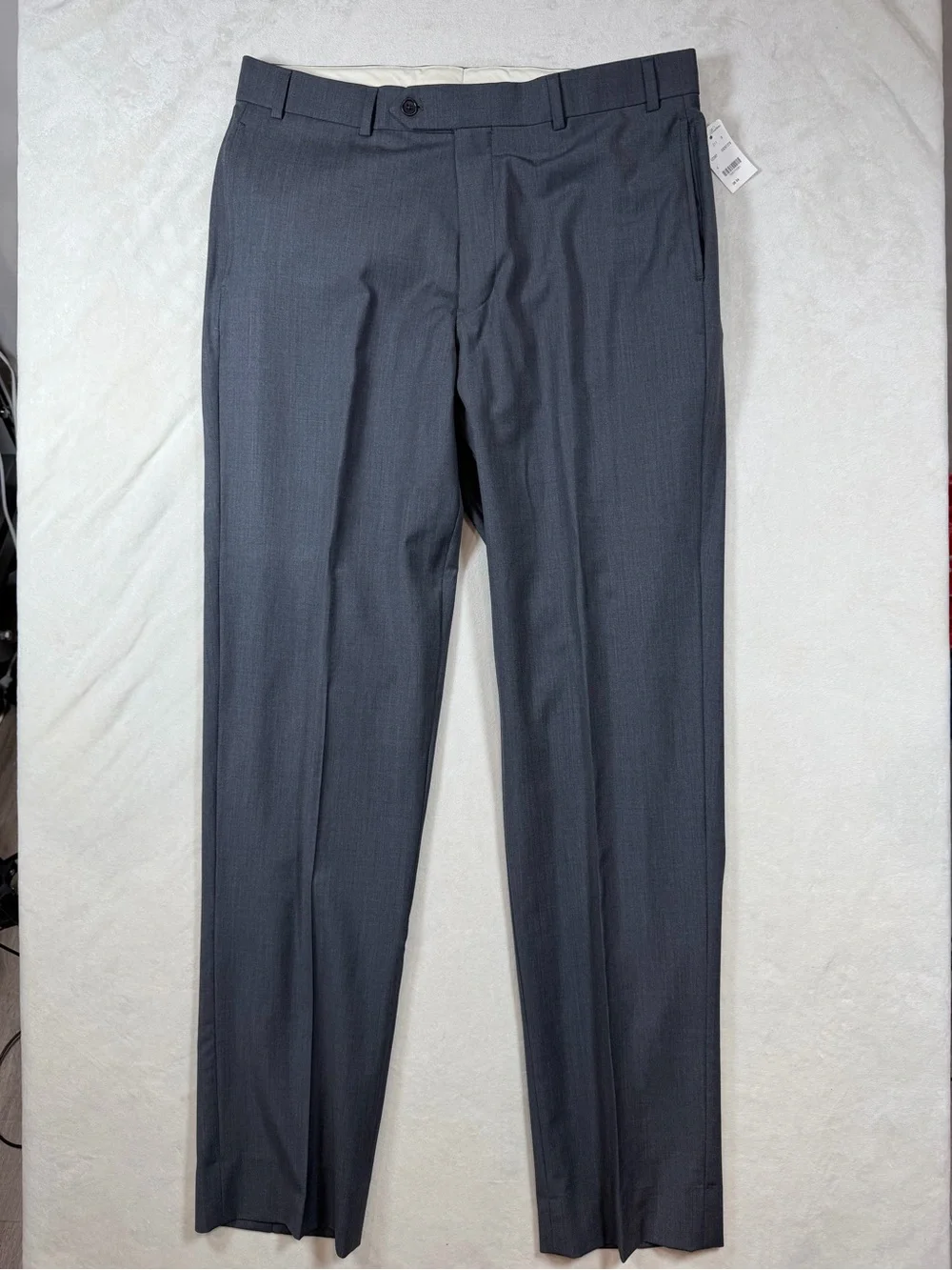 NWT Brooks Brothers Explorer 44L 36W 34L Gray Wool Single-Breasted Suit $$$